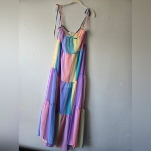 Fantastic Fawn Multicolor Pastel Dress